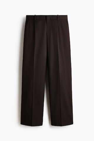 H & M - Loose Fit Tailored trousers - Brown | H&M (UK, MY, IN, SG, PH, TW, HK)