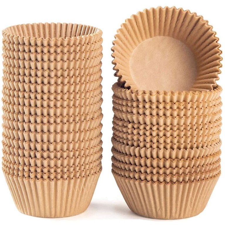 Caperci 500 Count Food-Grade Cupcake & Muffin Liners - Odorless Grease-Proof Paper Baking Cups fo... | Walmart (US)