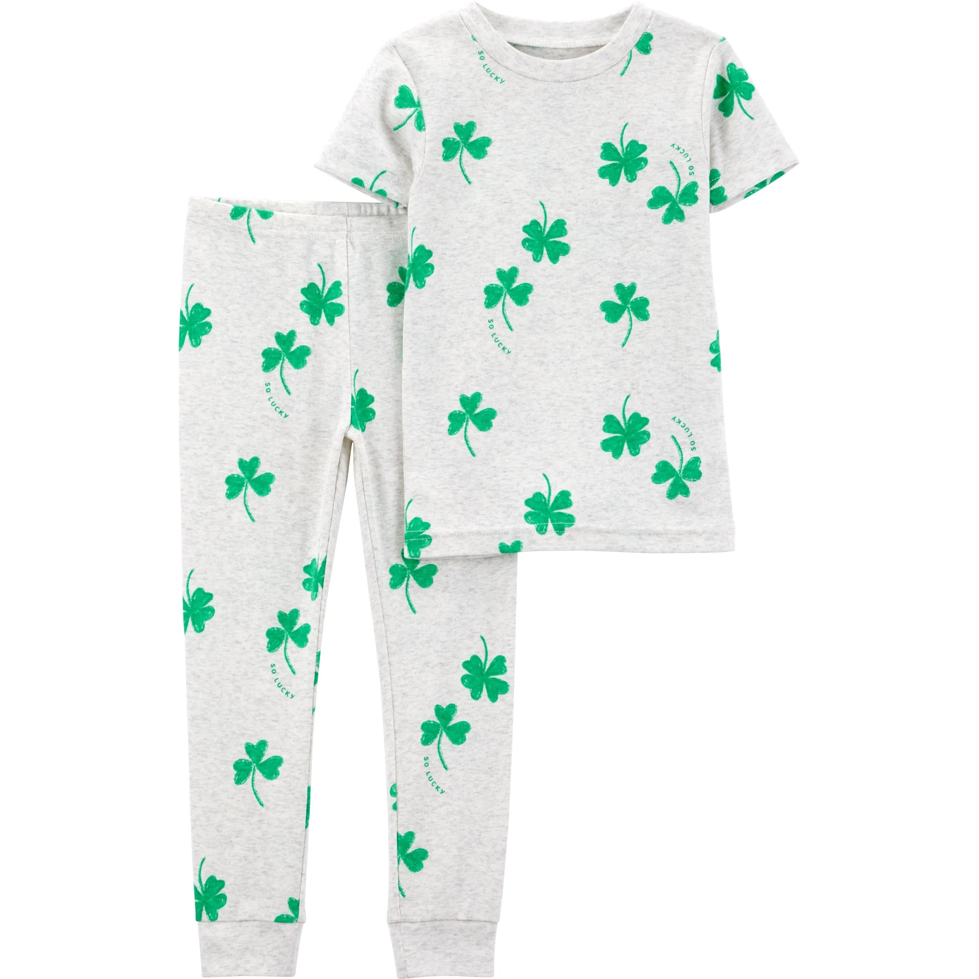 Carter's Child of Mine Baby and Toddler St Patrick's Pajama, 2-Piece, Sizes 12M-5T | Walmart (US)