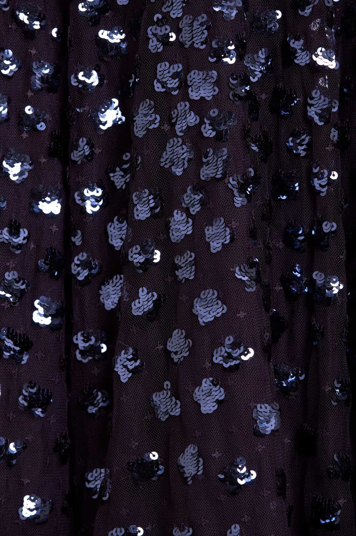 Glisten Long Sleeve Ankle Gown | Needle & Thread US