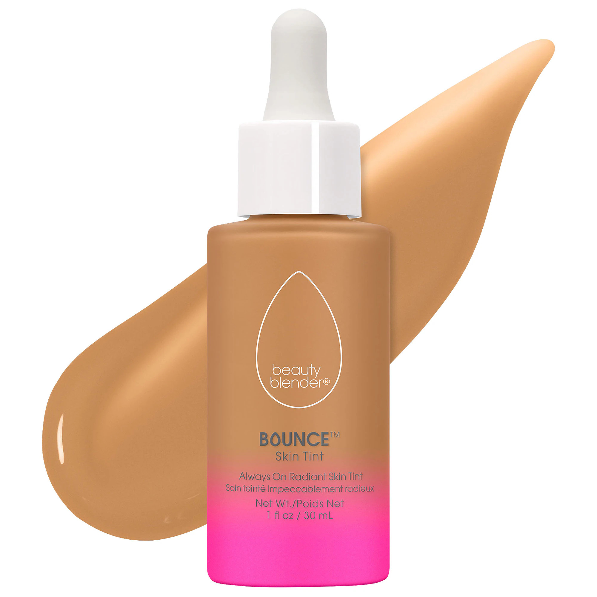 Beautyblender 12-Hour Always on Radiant Skin Tint with Hyaluronic Acid & Niacinamide Tan 3 1 oz/ 30mL | Sephora (US)