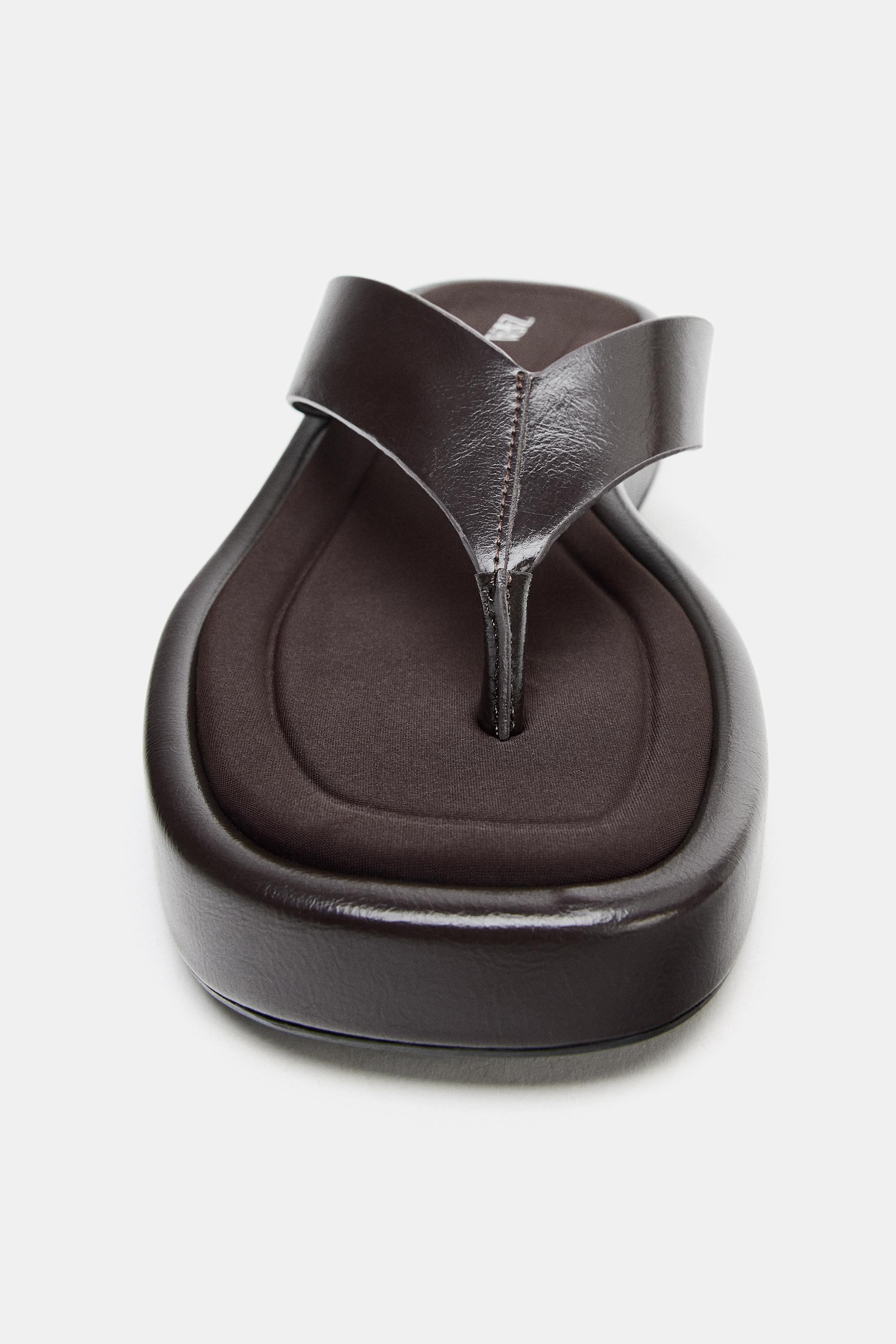 FLAT STRAP SANDALS | Zara UK