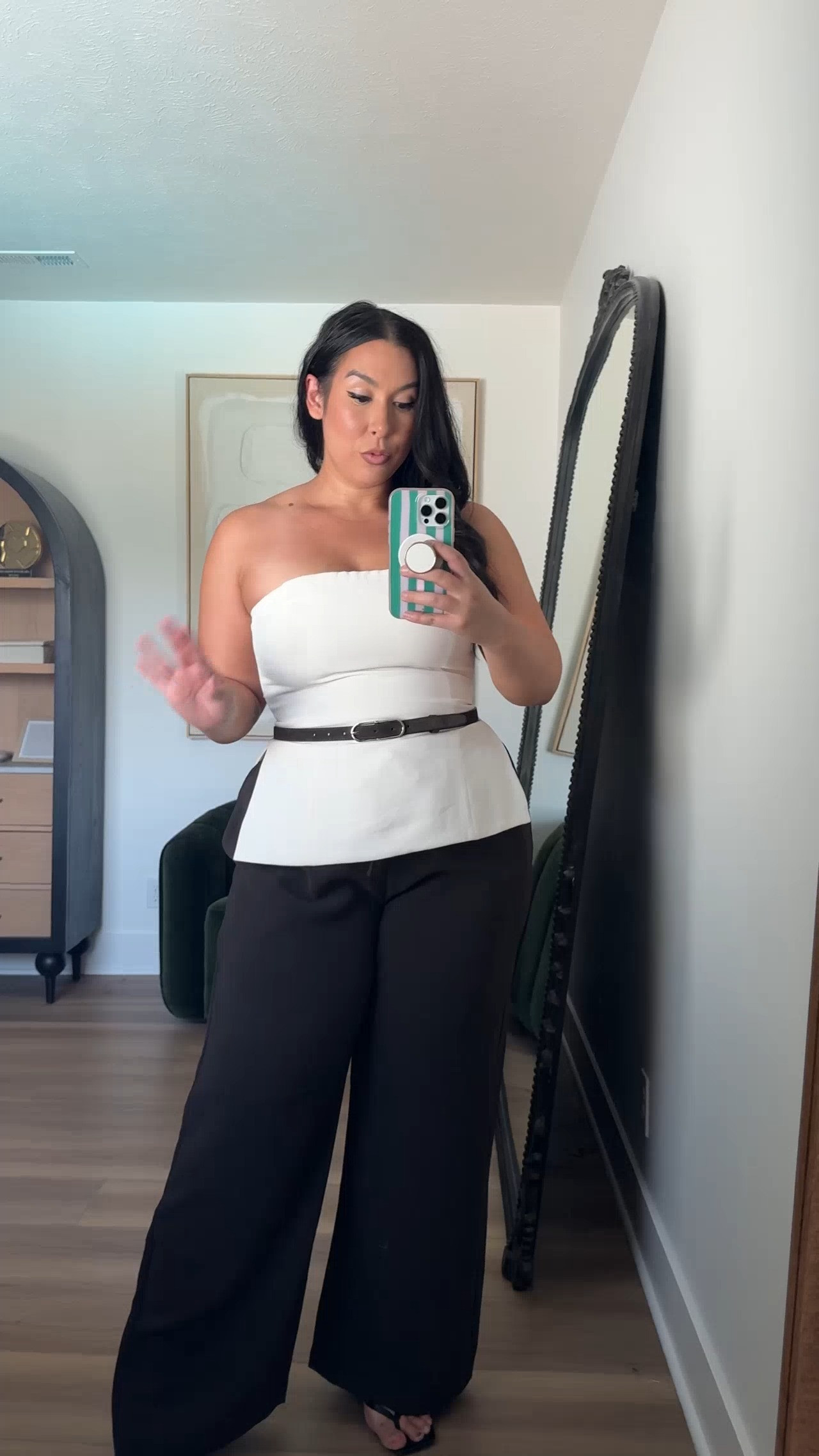 This top cinches you in at the perfect spot, & these workwear pants are so good! Tops: XL & 14 Bottoms: XL aritzia, aritzia lodge pants, aritzia workwear, aritzia favorites, artizia off the shoulder top 

 #LTKSeasonal #LTKMidsize
