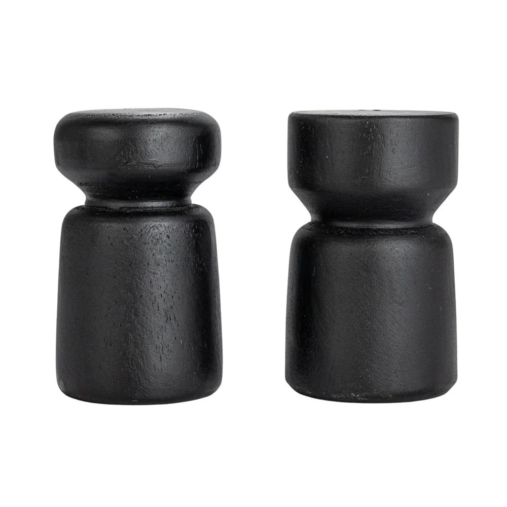 Bloomingville Wood No Salt And Pepper Shaker Set | Wayfair | Wayfair North America