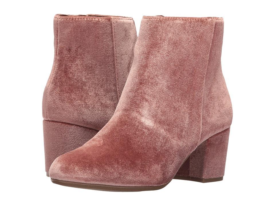 Steve Madden - Holster (Blush Velvet) Women's Pull-on Boots | Zappos
