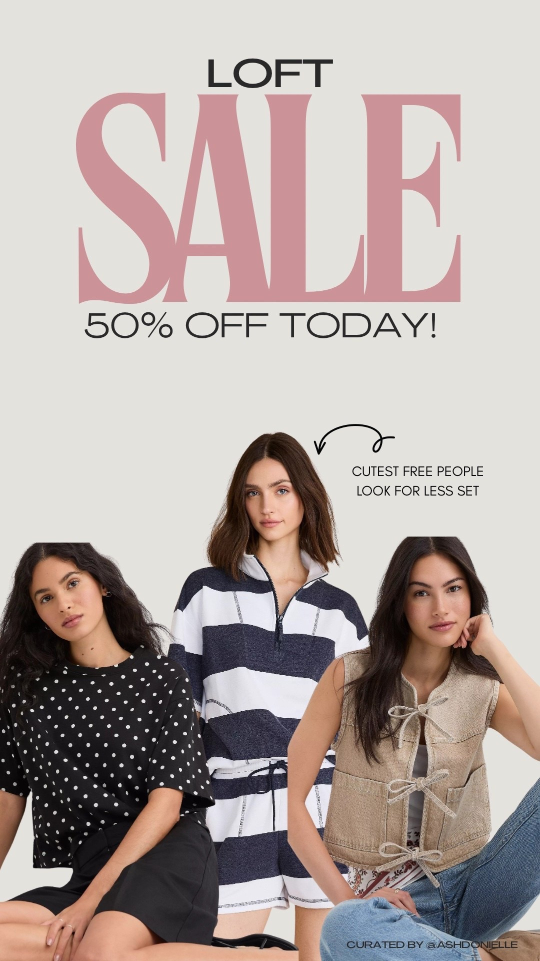 50% off the Loft site today! 

#LTKootd #LTKgrwm #LTKSaleAlert