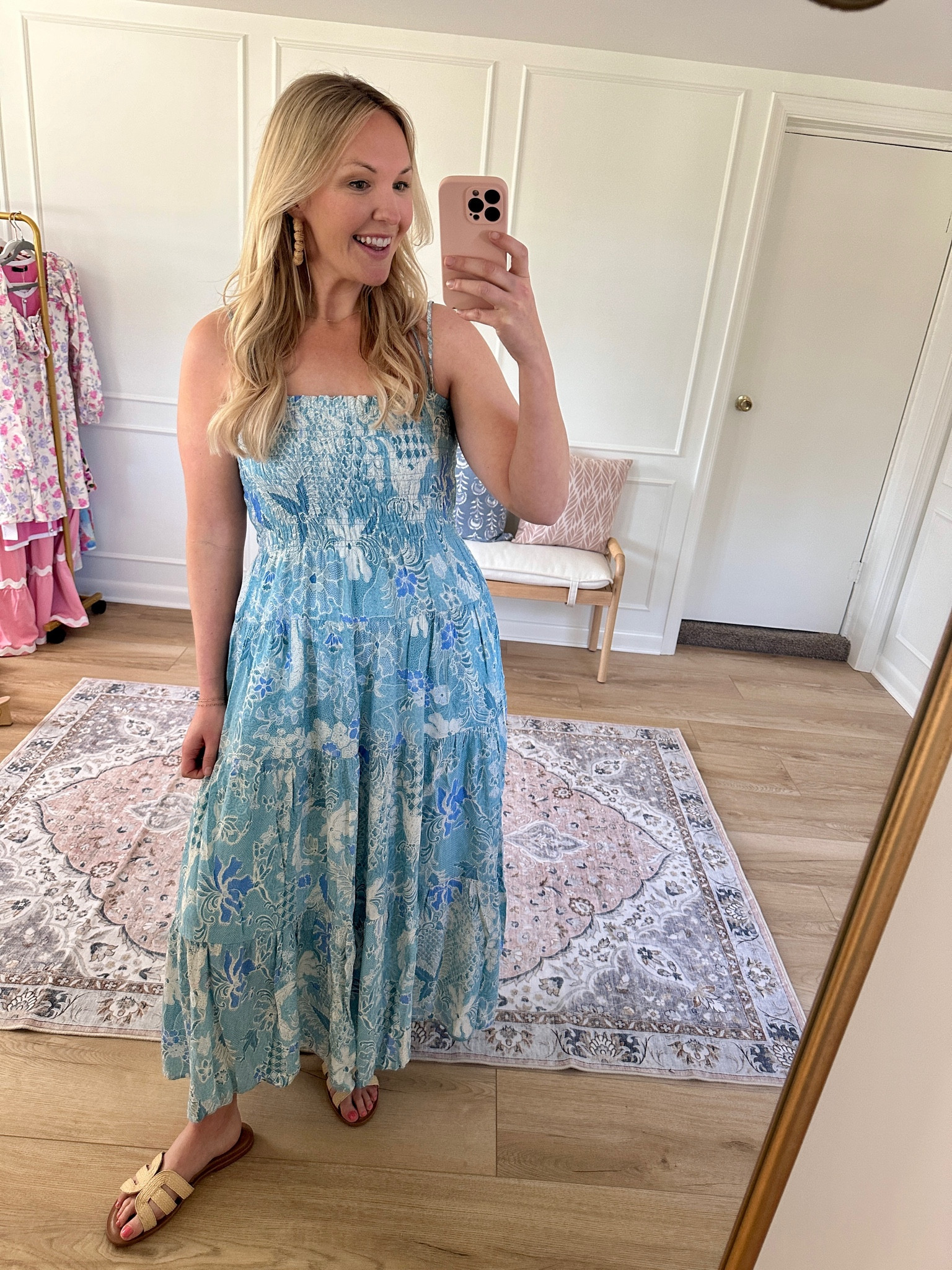 Cute vacation dress and it’s on sale! I’m wearing a med  

#LTKmidsize #LTKsalealert #LTKSeasonal