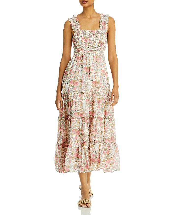 Smocked Floral Maxi Dress | Bloomingdale's (US)