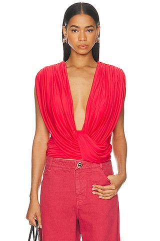 Ripple Drape Top | FWRD 
