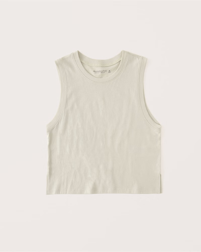 Women's Easy Essential Tank | Women's Tops | Abercrombie.com | Abercrombie & Fitch (US)