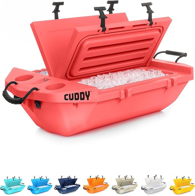 CUDDY Floating Cooler and Dry Storage Vessel for Land & Water – 40QT– Great for River, Beach,... | Amazon (US)
