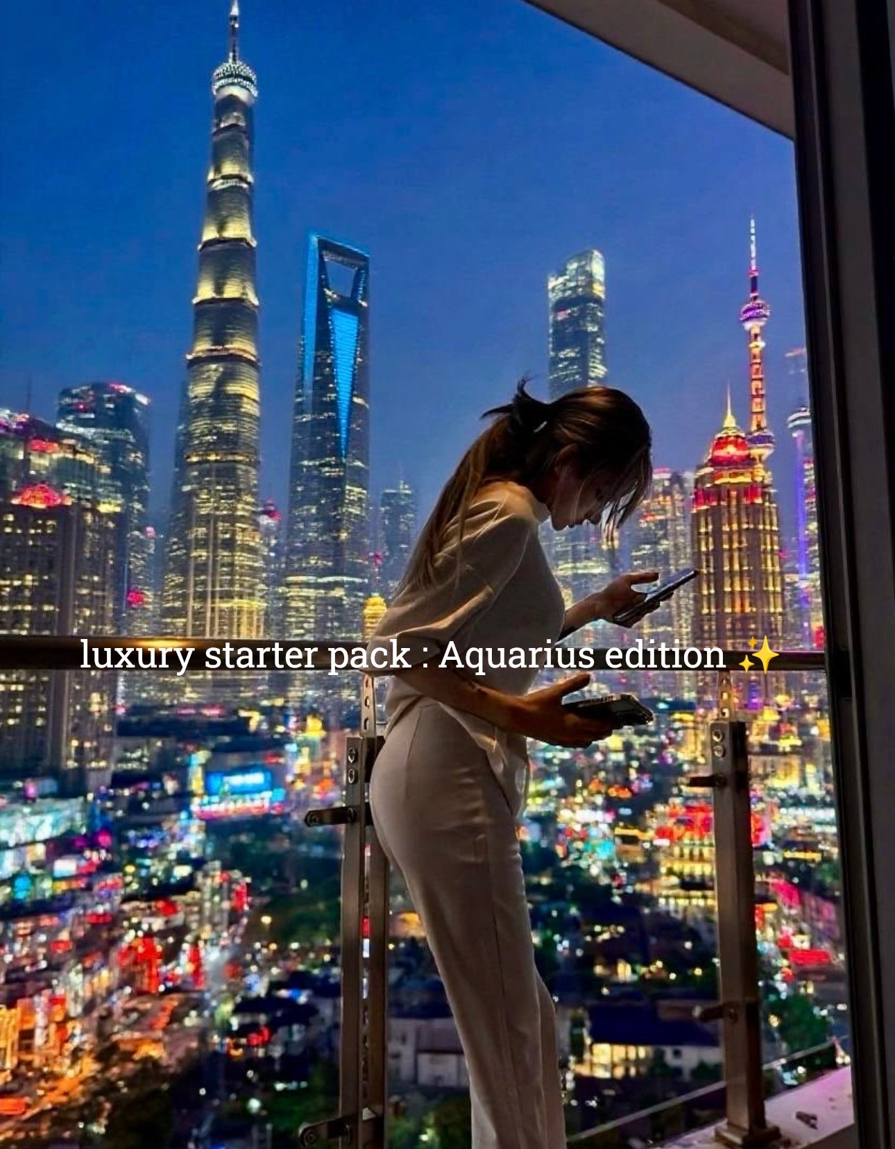 ♒ Aquarius • future luxury 🩶🧊✨

Colors: silver, white, ice blue
Energy: visionary, elevated, unexpected

• candle - for clean spaces, soft lighting & creating an atmosphere that feels one step ahead
• signature scent - something minimal, skin-like & impossible to copy because it smells different on everyone
• body ritual - lightweight hydration, intentional routines & products that feel modern instead of complicated
• beauty essential - healthy skin, beauty tech & investing in results over trends
• lifestyle piece - noise cancelling headphones, curated playlists & making everyday life feel elevated

Aquarius luxury isn’t traditional.
It’s city lights through floor to ceiling windows, products that feel innovative, routines that work smarter & choosing pieces that feel personal instead of popular ✨

This is the kind of luxury that feels effortless but slightly ahead of everyone else.
Silver details, clean beauty, quiet confidence, late night ideas & building a life that feels modern, intentional & completely your own ~bg🤍

#LTKmorningroutine #LTKselfcare #LTKgrwm