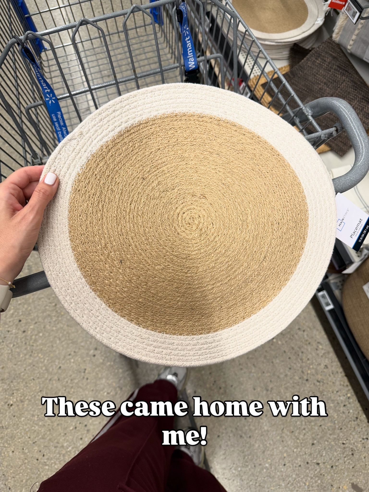 How pretty are these placemats?! #walmarthome

#LTKHome