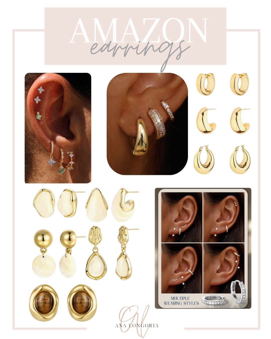 Amazon Earrings 

#LTKgrwm #LTKootd #LTKmomlife
