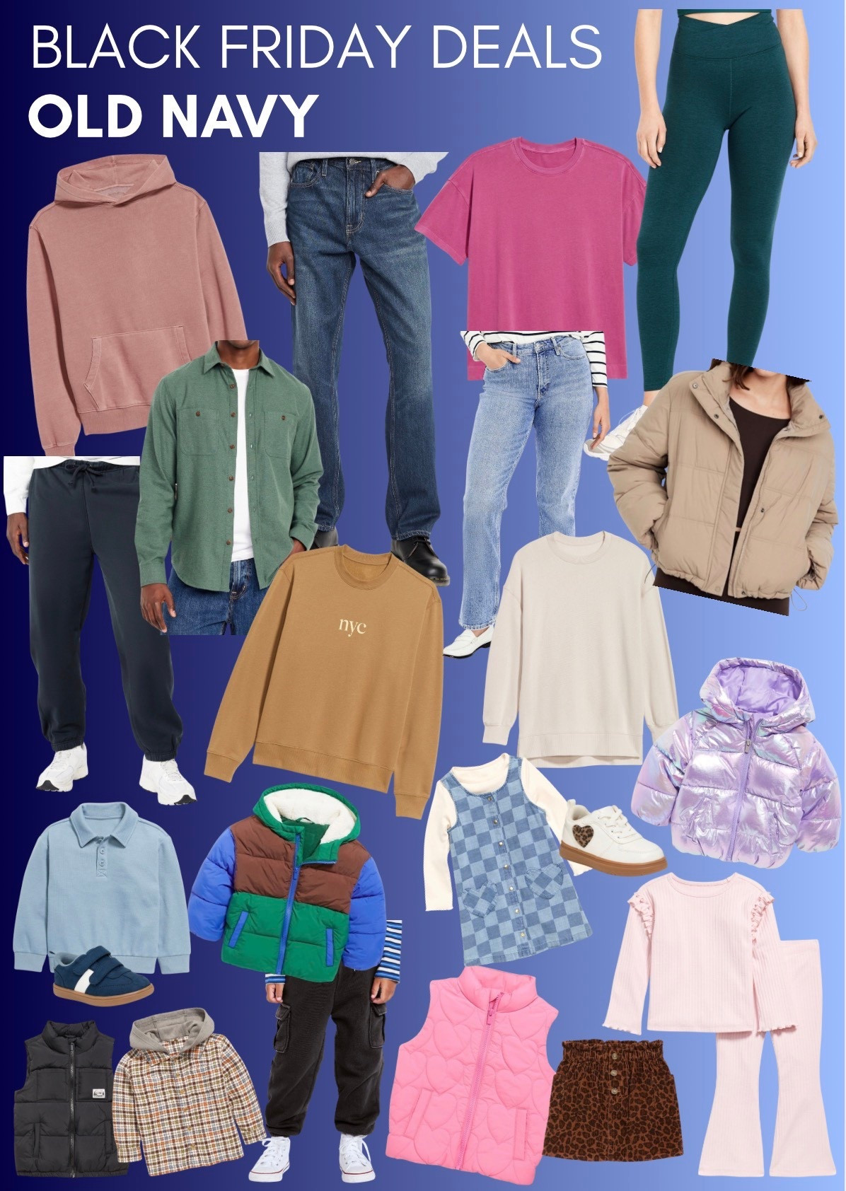 If you know me, then you know Old Navy is my fave!!! I’m LIVING for these deals!🛍️ 

#LTKGiftGuide #LTKHoliday #LTKCyberWeek