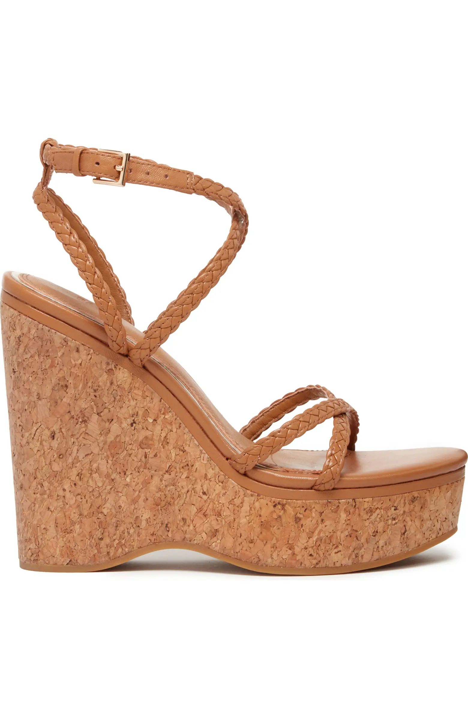 PAIGE Hazel Ankle Strap Platform Wedge Sandal (Women) | Nordstrom | Nordstrom