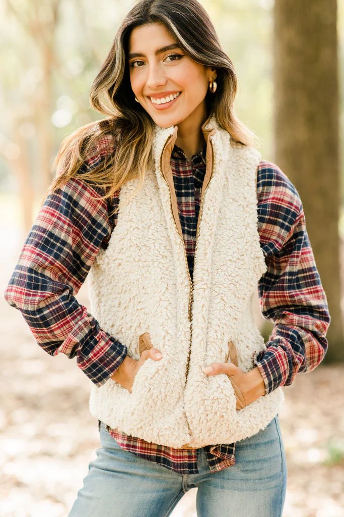 Off To the Mountains Camel Brown Reversible Vest | The Mint Julep Boutique