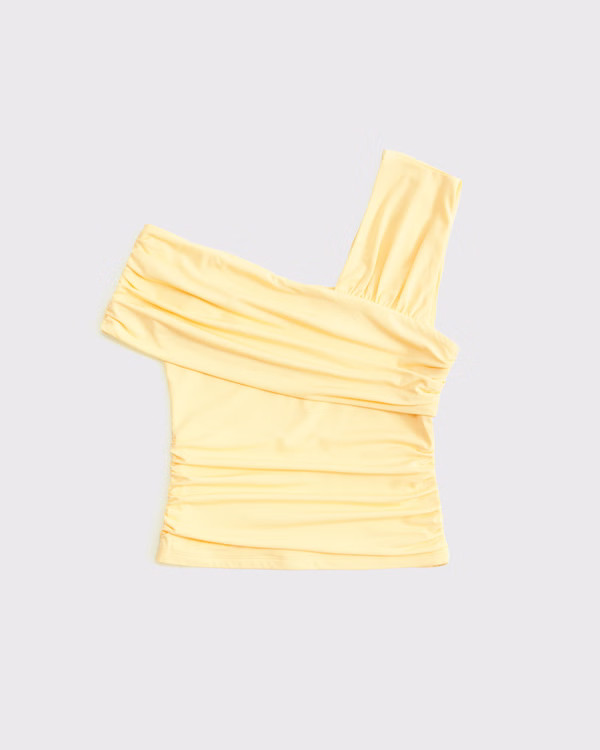 Women's Asymmetrical Wrap Top | Women's New Arrivals | Abercrombie.com | Abercrombie & Fitch (US)