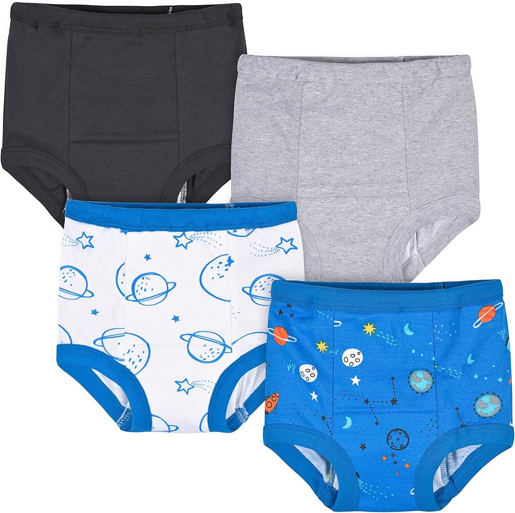 Gerber Baby-Boys Infant Toddler 4 Pack Potty Training Pants Underwear | Amazon (US)