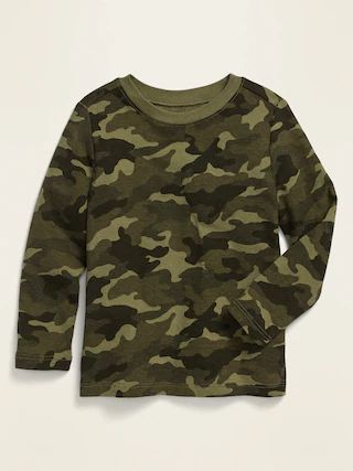 Unisex Printed Long-Sleeve Tee for Toddler | Old Navy (US)