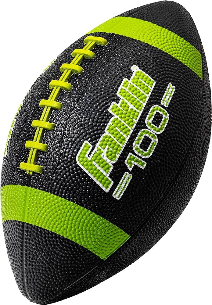 Franklin Sports Kids Junior Football - Grip-Rite 100 Youth Junior Size Rubber Footballs - Peewee ... | Amazon (US)