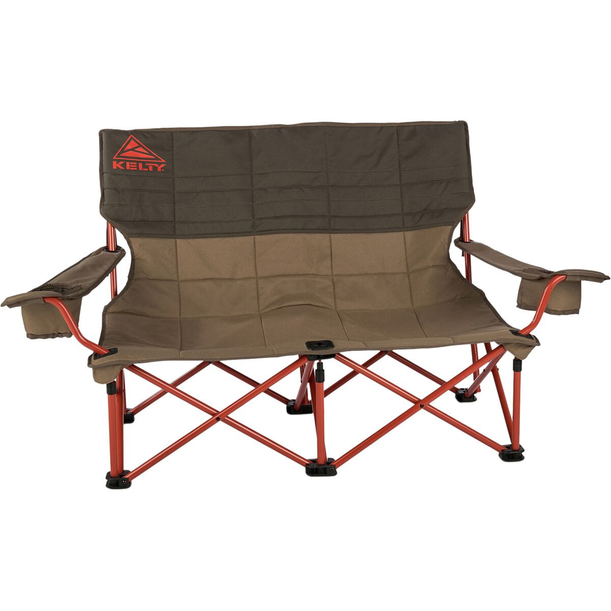 Kelty Low Loveseat Camp Chair Bungee Cord/Beluga, One Size | Backcountry