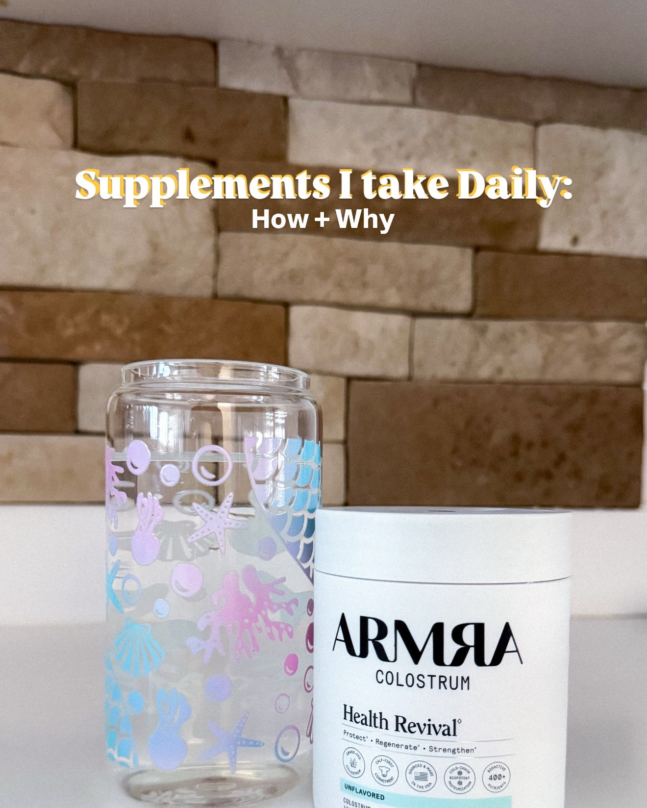 My ride or die morning supplements..

✨Armra Colostrum for immune+gut support
💪🏼Be Amazing Pre-workout for jitter free momentum in the gym
🏋🏻‍♀️Be Amazing Clean Creatine for faster recovery, muscle growth support and antioxidants 

15% off your first Armra order or subscription w/ code NICKIBUNTING
10% off Be Amazing w/ code NICKIB

#LTKBeauty