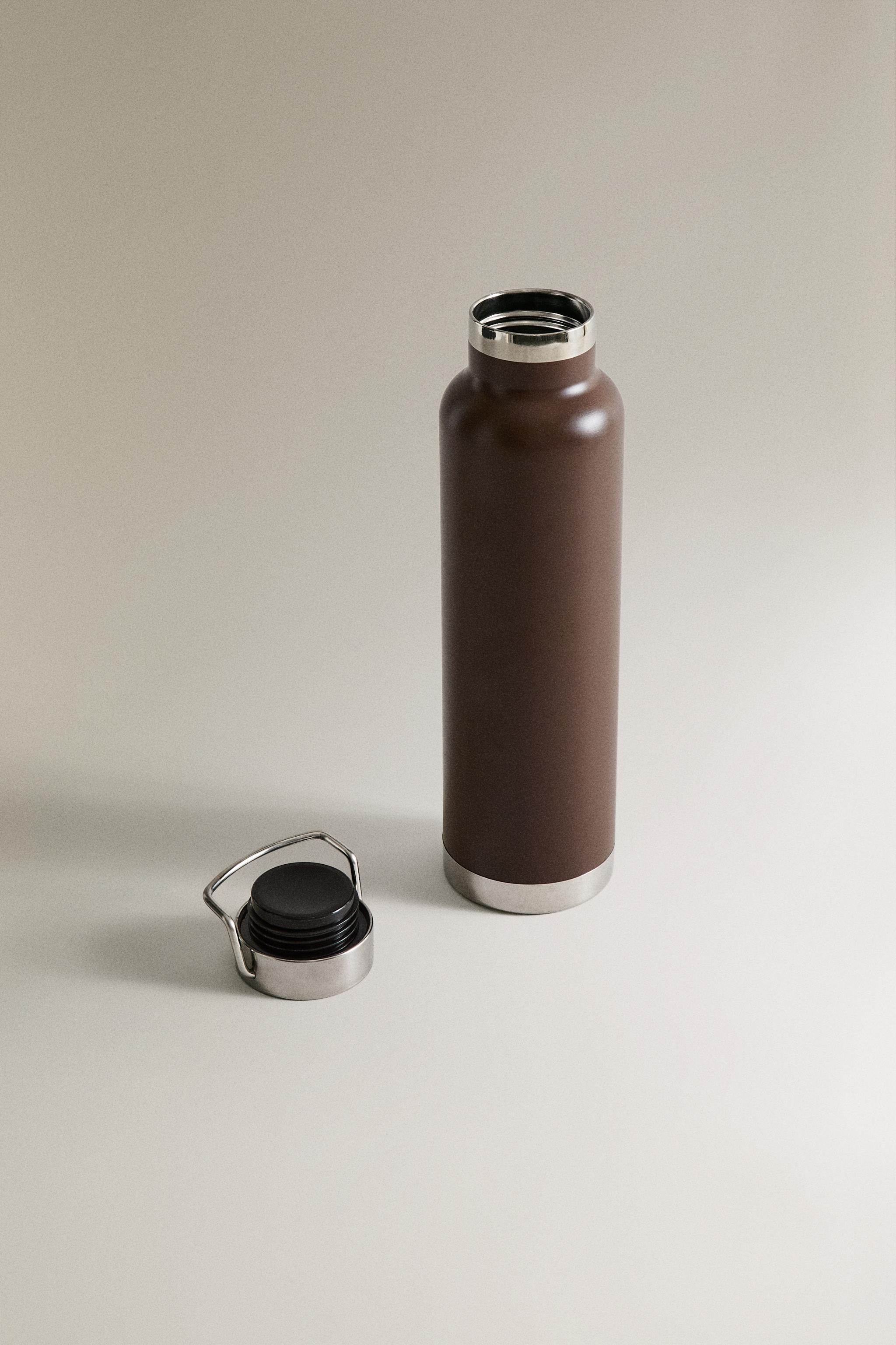LACQUERED STAINLESS STEEL BOTTLE | Zara Canada