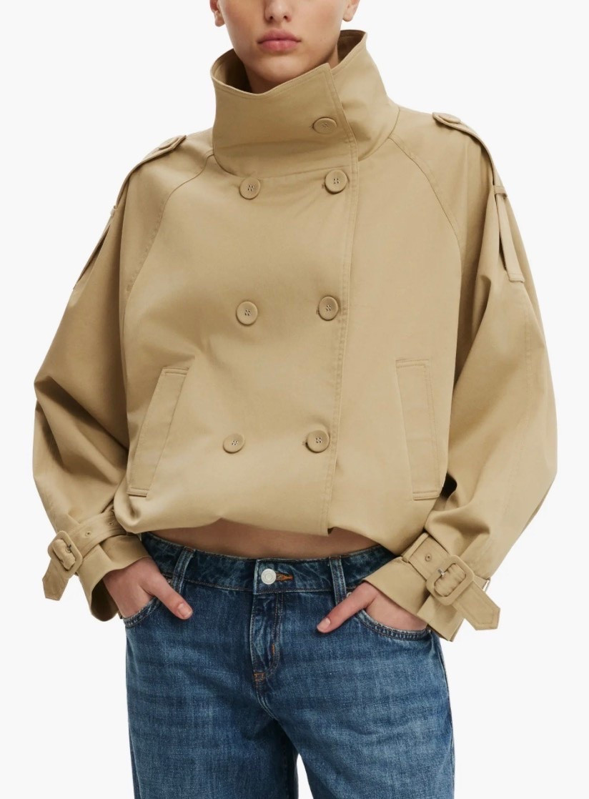 Cropped trench