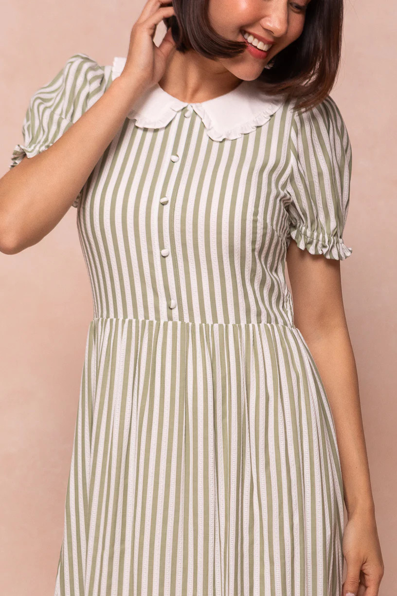 Kensie Dress in Green | Ivy City Co