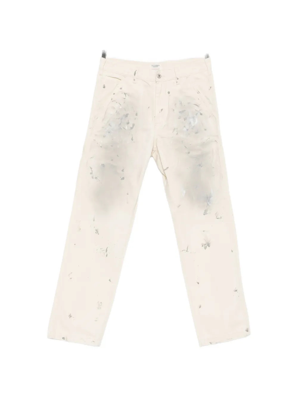 Roy Rogers workwear paint-splatter jeans - Neutrals | Farfetch Global
