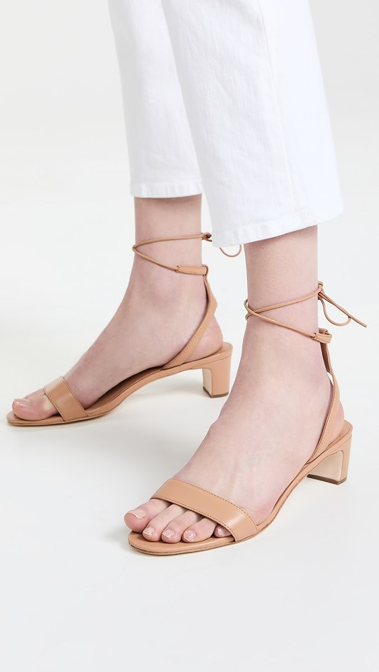Mid Heel Ankle Wrap Sandals | Shopbop