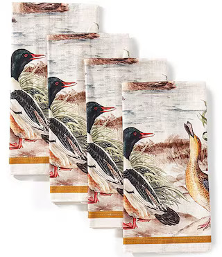 Southern LivingScenic Wetland Napkins, Set of 4 | Dillard's