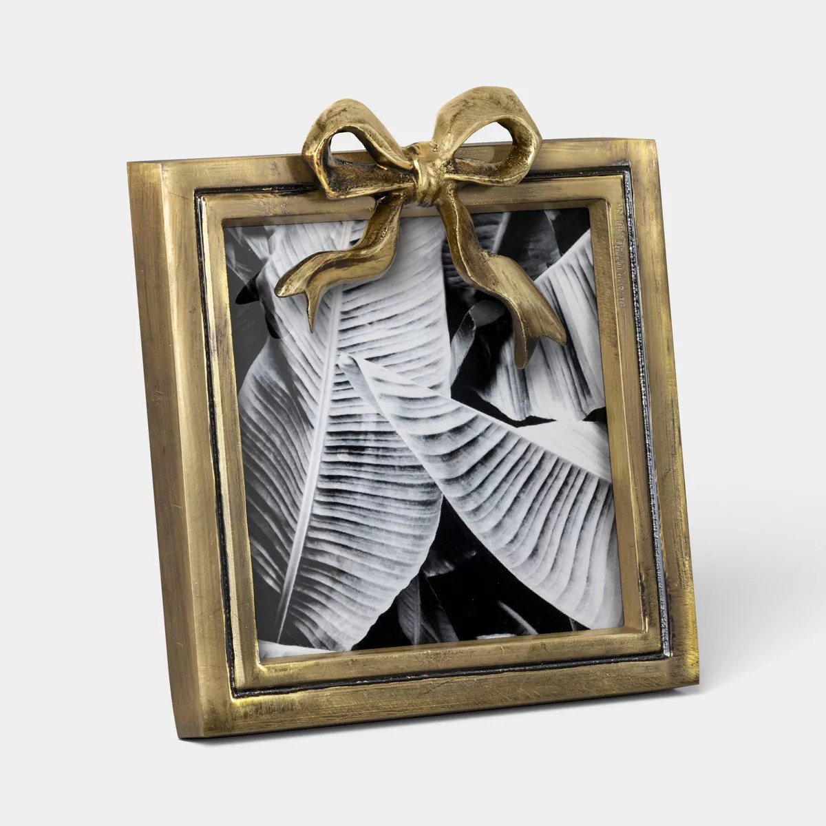 4"x4" Metal Bow Table Frame Antique Brass - Threshold™ | Target