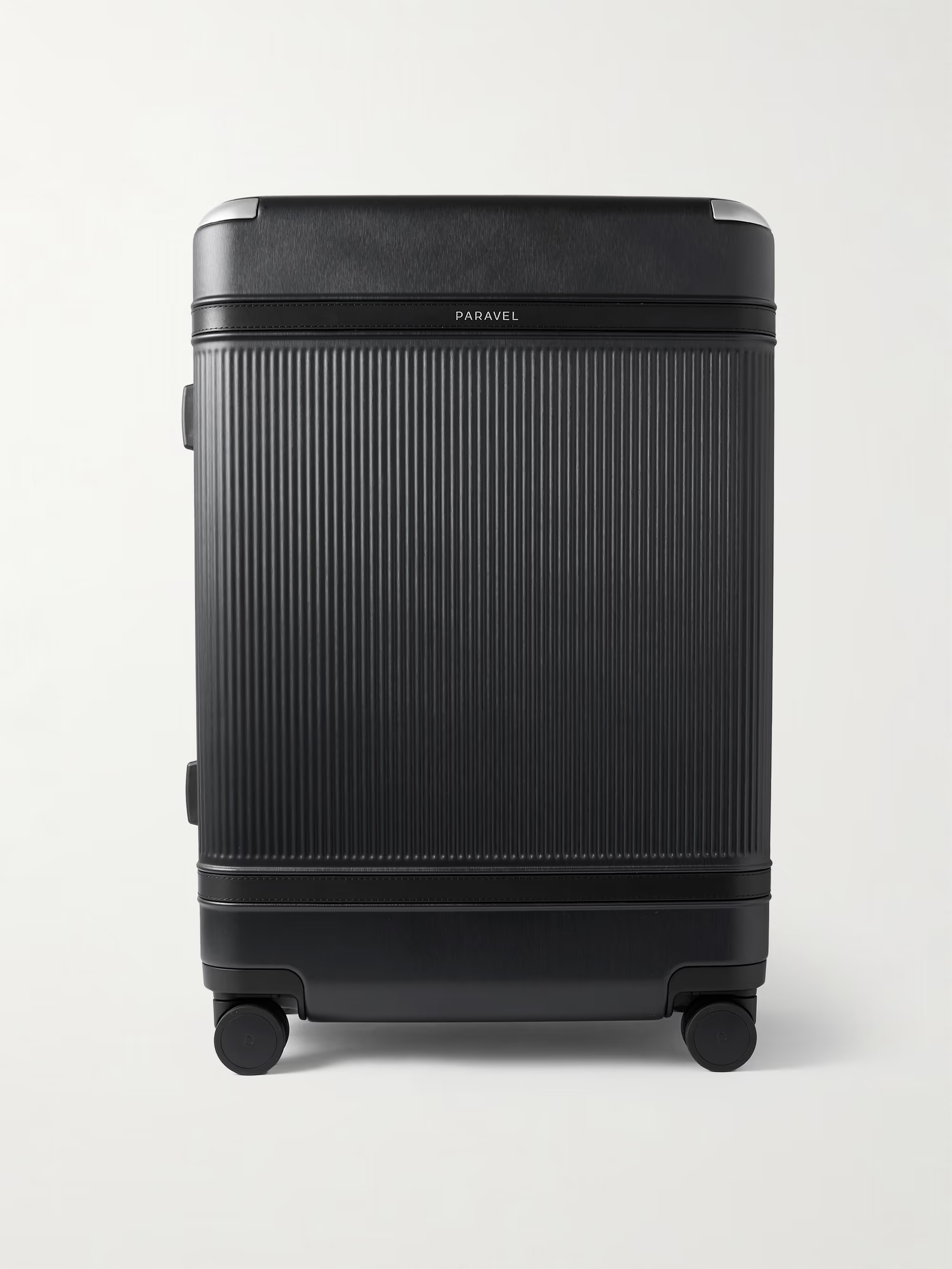 Aviator Grand vegan leather-trimmed recycled-hardshell suitcase | NET-A-PORTER (UK & EU)