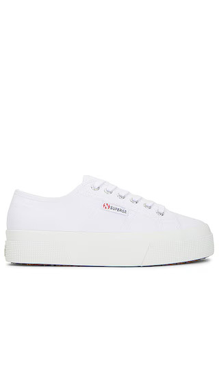 2740 Mid Platform Sneaker in White | Revolve Clothing (Global)