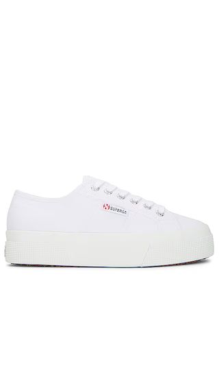 2740 Mid Platform Sneaker in White | Revolve Clothing (Global)