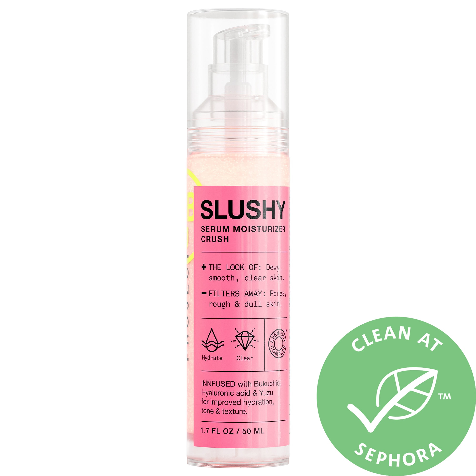 iNNBEAUTY PROJECT Slushy Serum Moisturizer Crush Infused with Bakuchiol 1.7 oz/ 50 mL | Sephora (US)