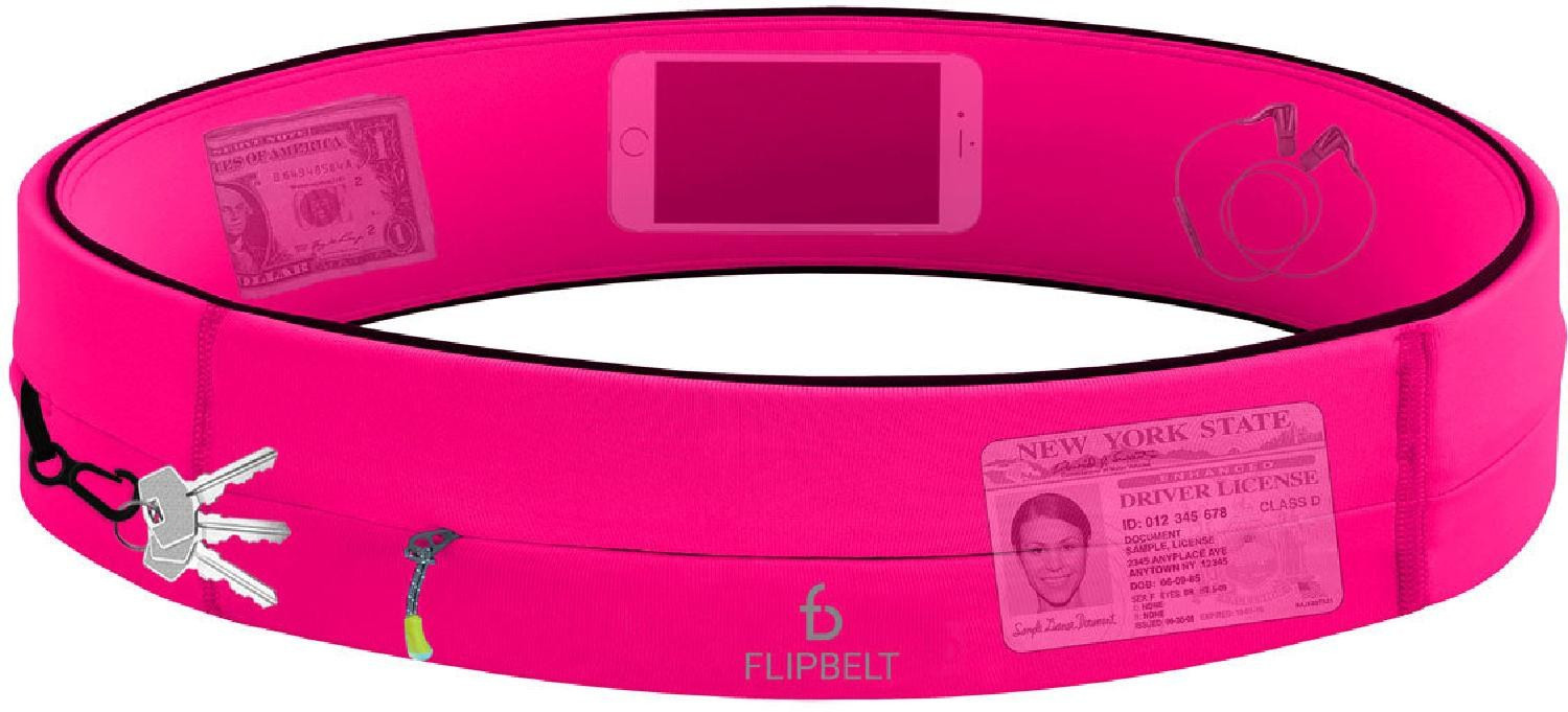FlipBelt Zipper Running Belt Pink XL | REI