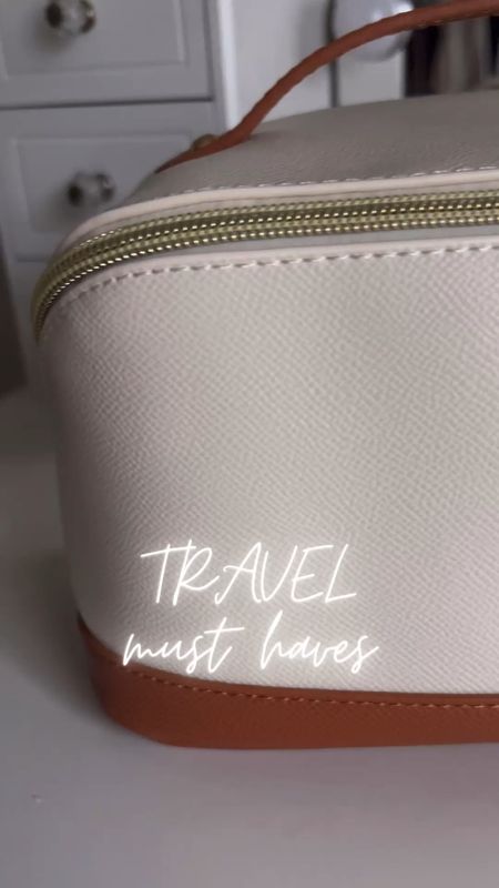 TRAVEL MUST HAVE - this makeup bag is compact but so spacious. Keeps everything separated in 4 compartments.

#LTKfindsunder50 #LTKtravel #LTKitbag