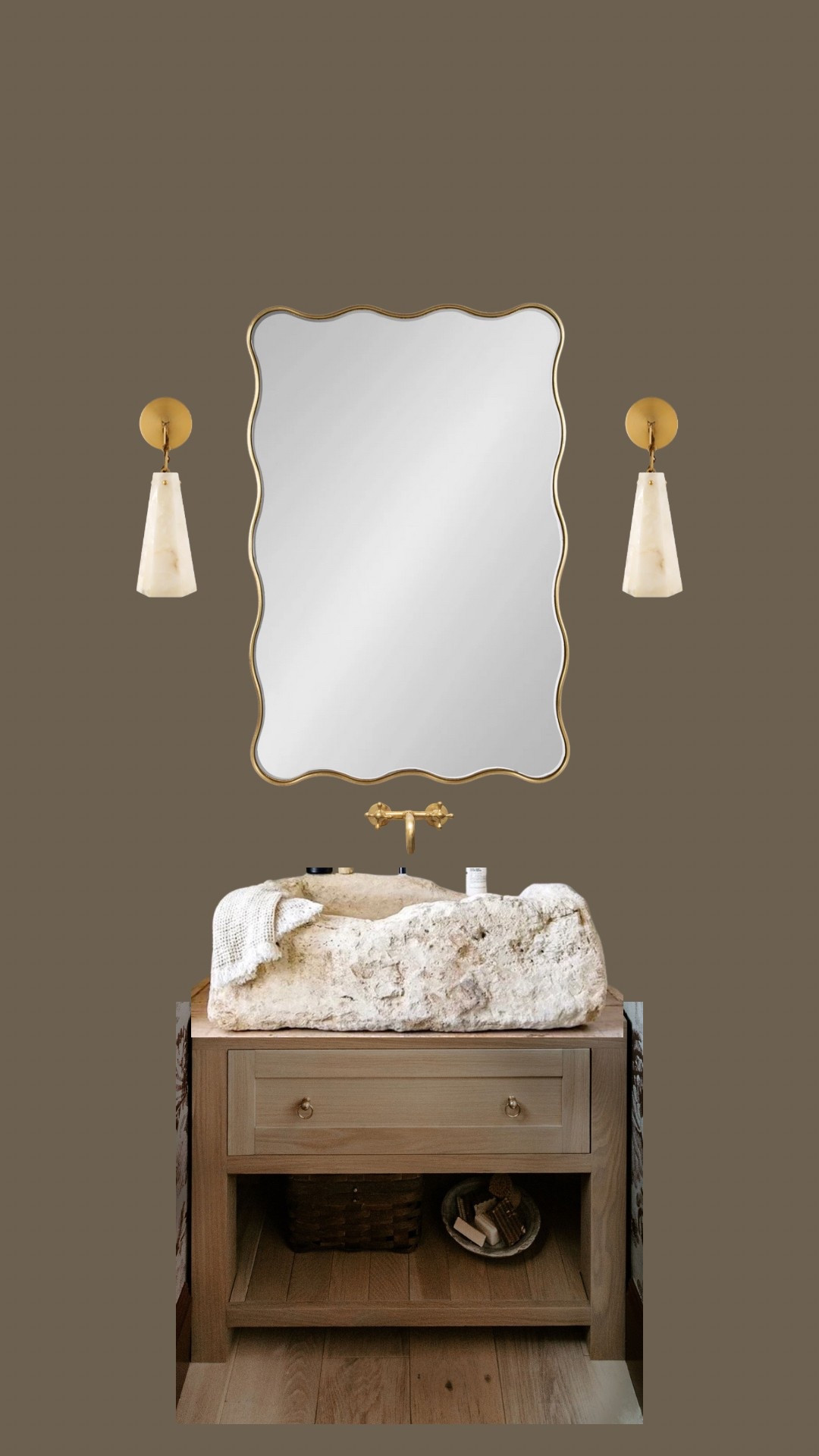 Half bath sconces and mirror  - these sconces are a great price point 🙌🏻

#LTKHome #LTKFindsUnder100 #LTKFamily