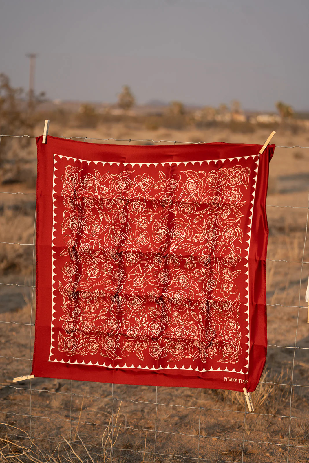 Silk Wild Rose | Cowboy Tears