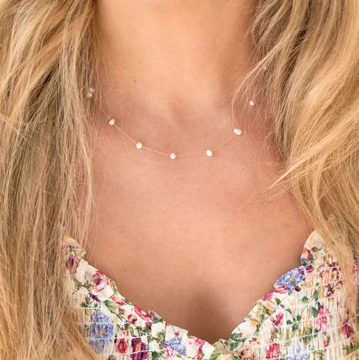 Camille Pearl Necklace | Nikki Smith Designs