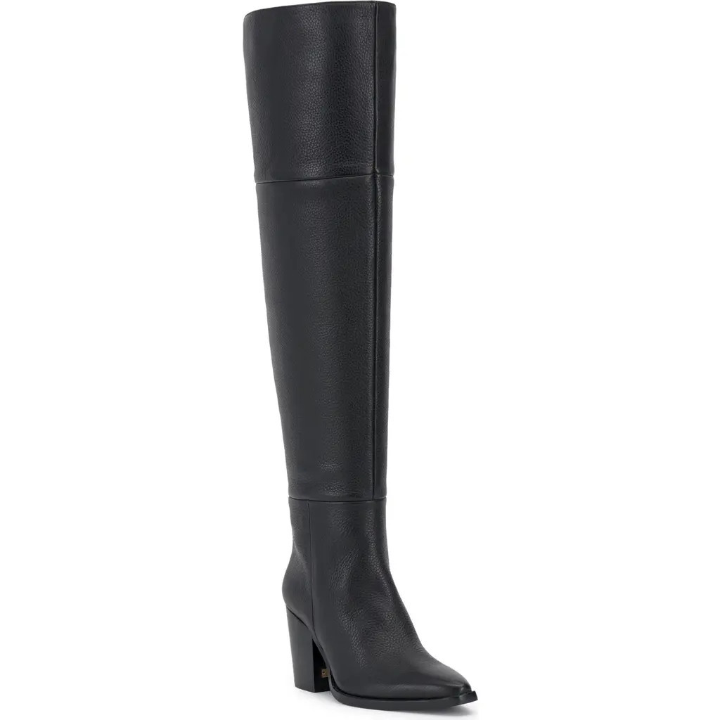 Vince Camuto Paulie Over the Knee Boot in Black at Nordstrom Rack, Size 5.5 Regular Calf | Nordstrom Rack