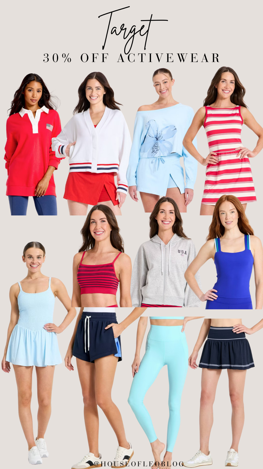 30% off Target activewear, so many cute pieces for 4th of July!  

 #LTKfitnessgoals #LTKActive #LTKSaleAlert