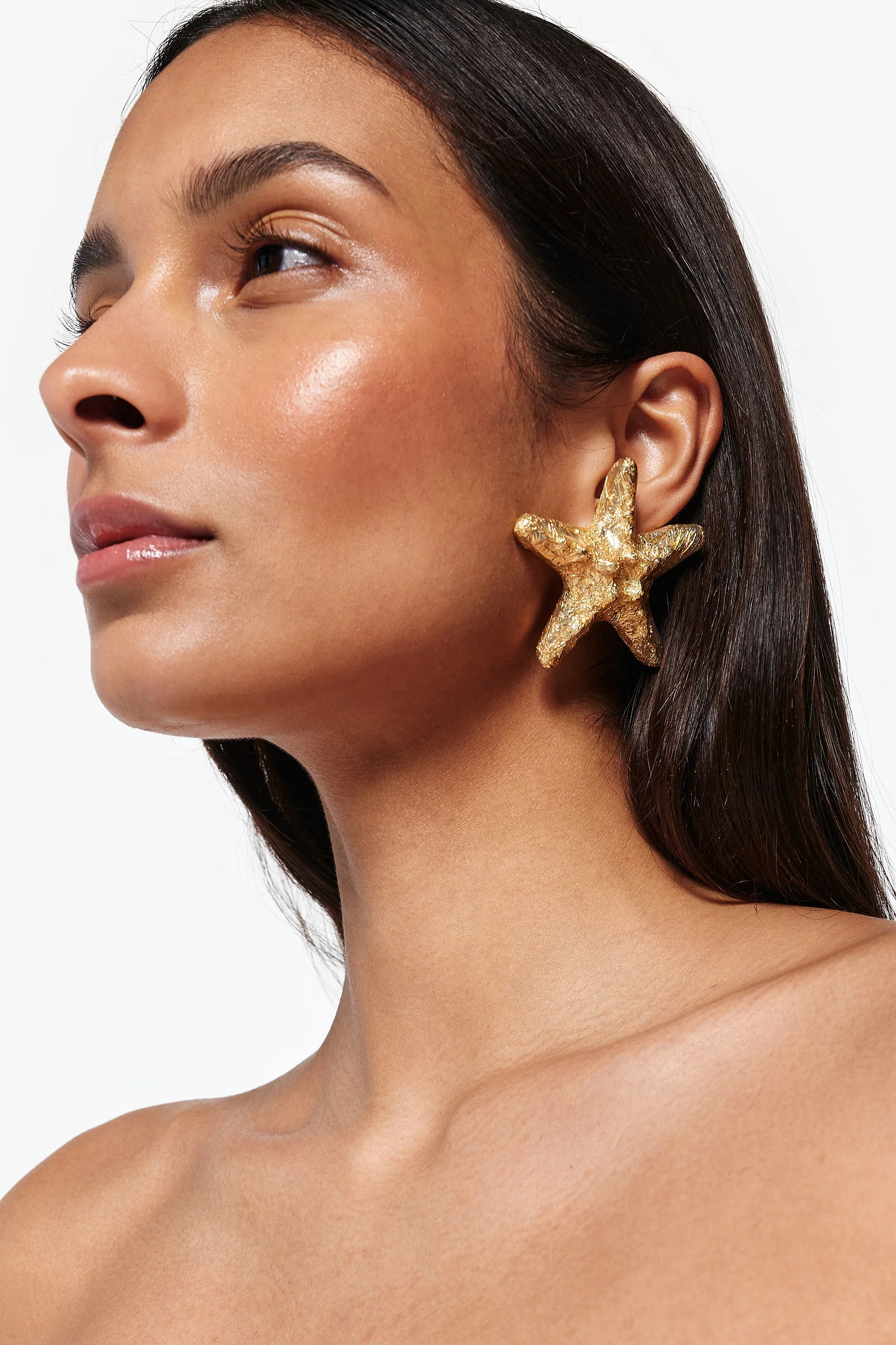 Starfish Studs - Gold | COUPER