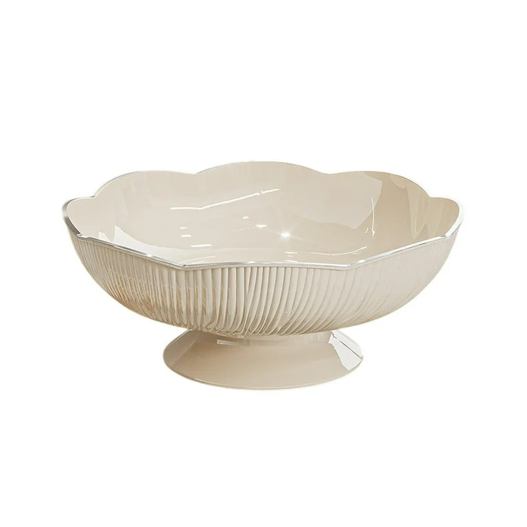 Fruit Bowl, Pedestal Bowls, Decorative Table Centerpiece Home Decor for Kitchen Counter Decorativ... | Walmart (US)