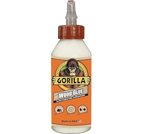 Gorilla Wood Glue, 8 ounce Bottle, (Pack of 1) | Amazon (US)