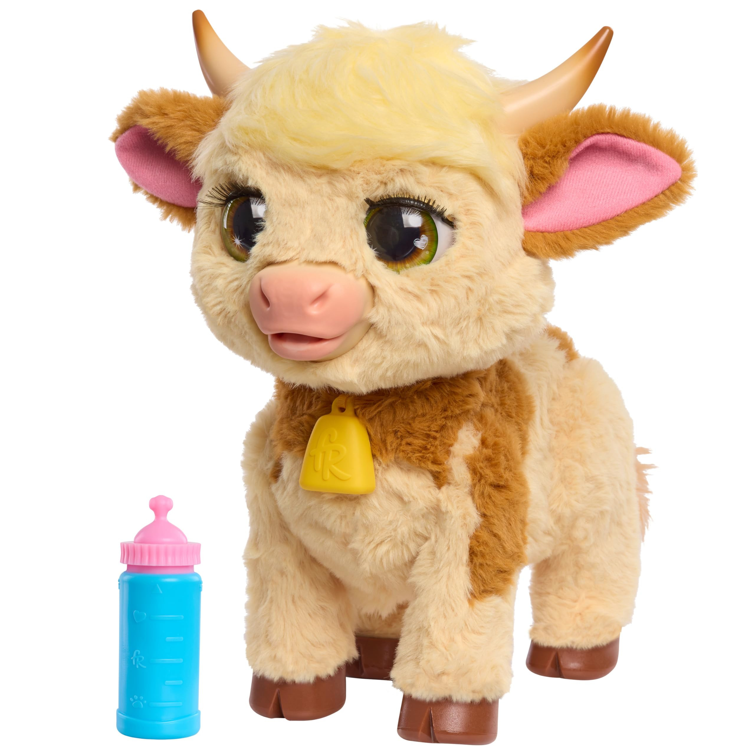 Just Play furReal Maggie The Feed & Follow Cow, 11 Inch Interactive Highland Mini Cow, for Boys a... | Amazon (US)