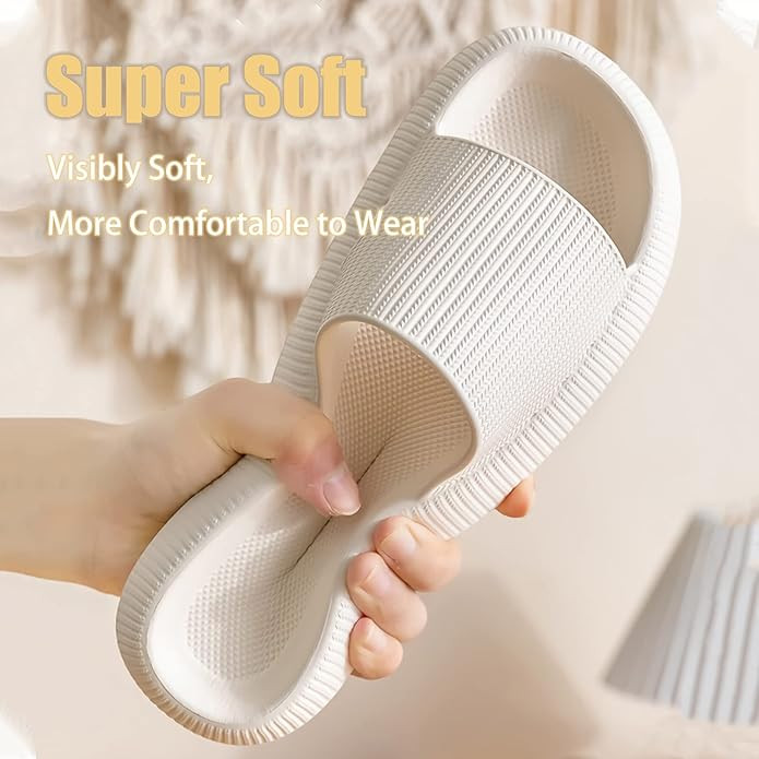 rosyclo Cloud Slippers for Women and Men, Massage Shower Bathroom Non-Slip Quick Drying Open Toe ... | Amazon (US)